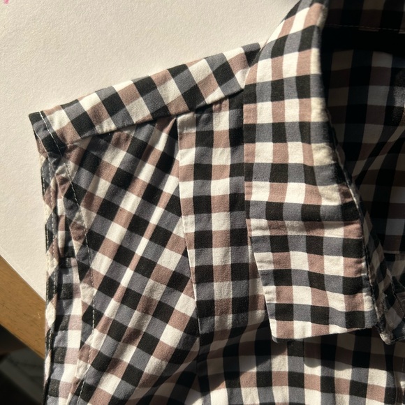 Vintage Gingham Wrap Dress - Picture 4 of 5